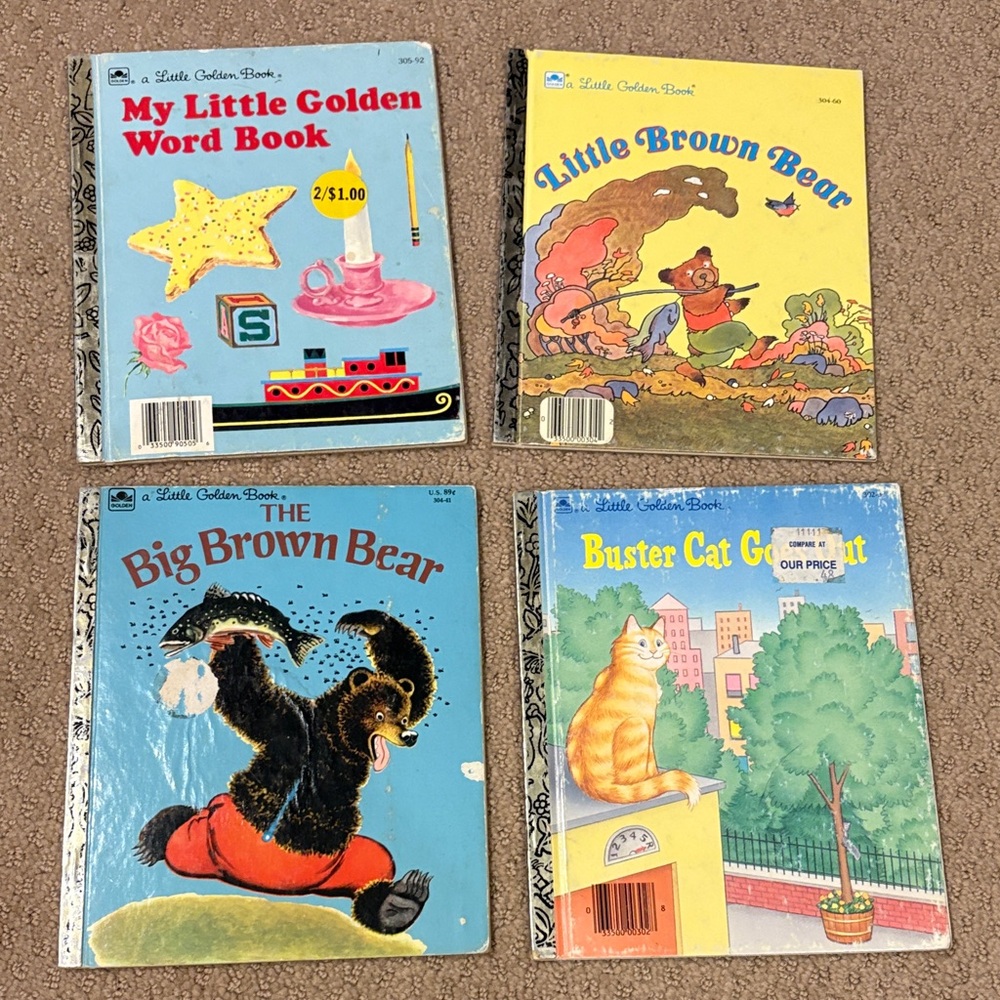 Little Golden Books Set - Colorful Story Collection